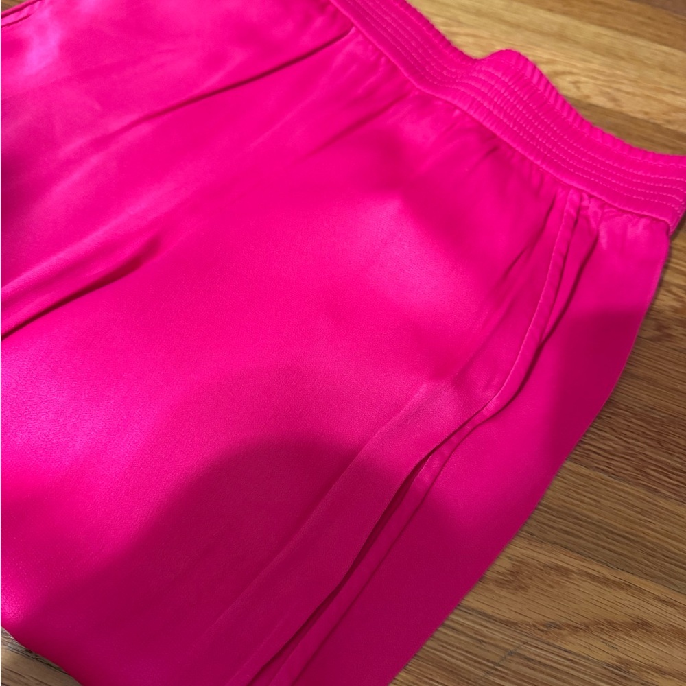 ZARA - WOMEN’S HOT PINK SATIN PANTS - SIZE XS - Picture 16 of 16